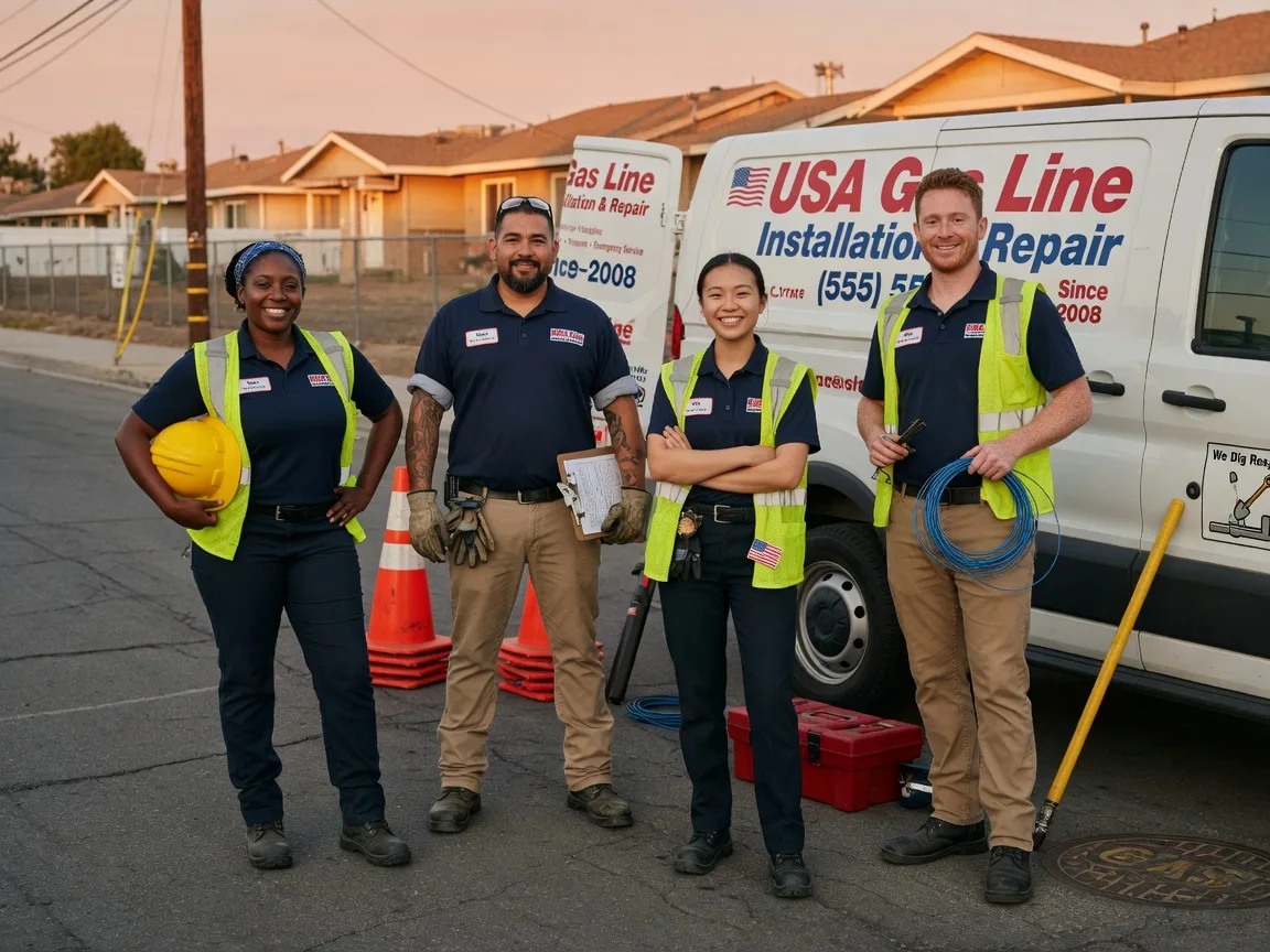 Gas Line Installation company in Coggon, IA